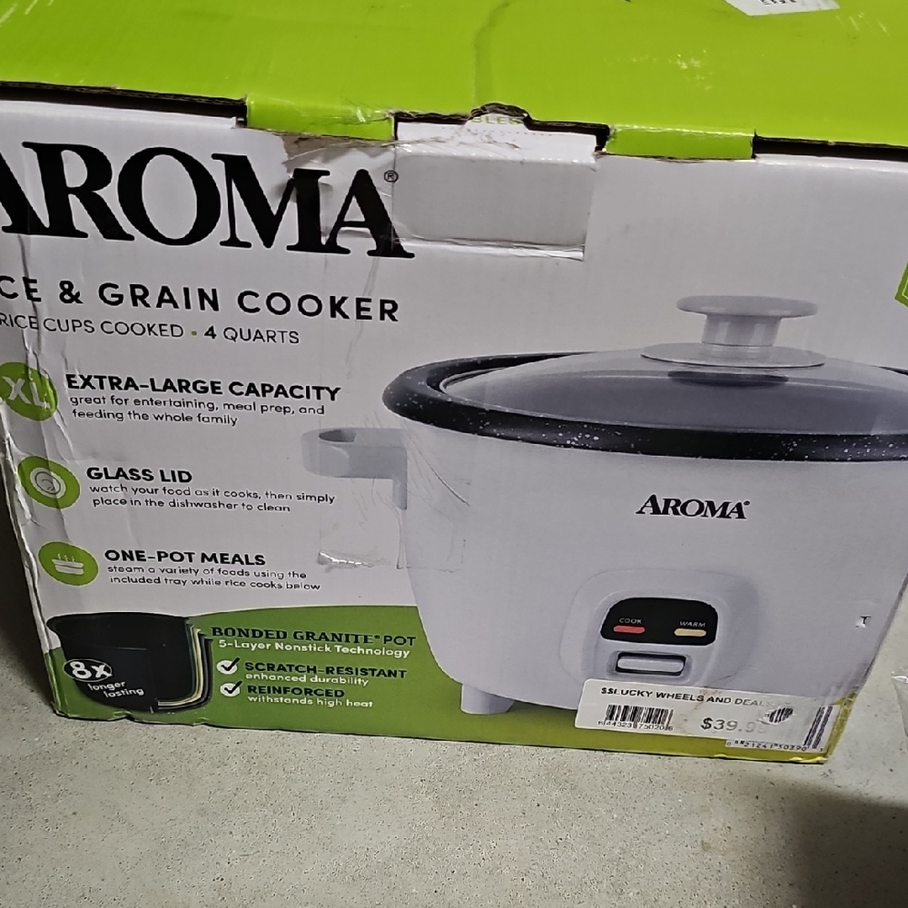 Nwt 20 Cup Aroma Rice & Grain Cooker